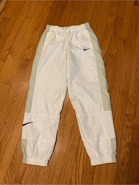 Women’s Nike White Windbreaker Track Pants